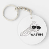 キリンおもしろい キーホルダー (正面)