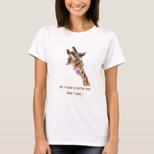 キリンおもしろいTシャツ Tシャツ