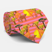 キリンおよびラクダの首のタイ ネクタイ (ロール)
