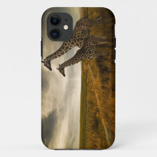 キリンおよび景色 iPhone 11 ケース
