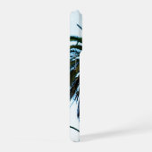 キリンがラズベリーを与えている面白い iPhoneケース (右側面)