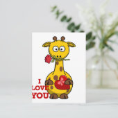 キリンが好きだ ポストカード (スタンド正面)