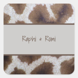 キリンためステッカー スクエアシール