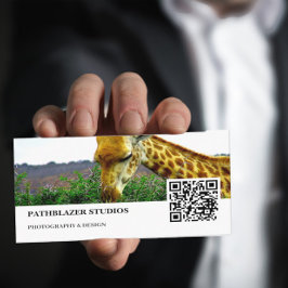 キリンとげの木 |野生生物の写真 | 名刺