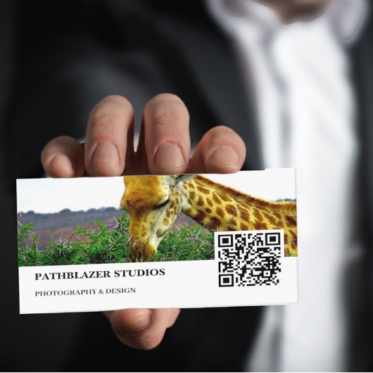 キリンとげの木 |野生生物の写真 | 名刺