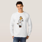 キリンとしてドクターとテストチューブ Tシャツ (正面フル)