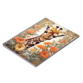 キリンとガーベラの美しいデイジー ノートブック (左側)