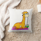 キリンとココナッツ クッション (ブランケット)