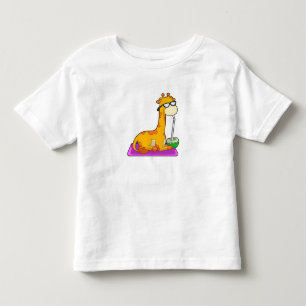 キリンとココナッツ トドラーTシャツ