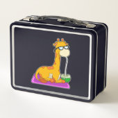 キリンとココナッツ メタルランチボックス (裏面)