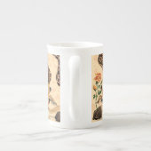 キリンとバラマグギフトおもしろい ボーンチャイナマグカップ (裏面)