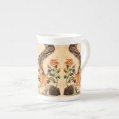 キリンとバラマグギフトおもしろい ボーンチャイナマグカップ (正面右)