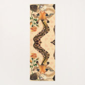 キリンとバラヨガマット紳士 ヨガマット (裏面)