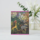 キリンとヒッポ*** ポストカード (スタンド正面)