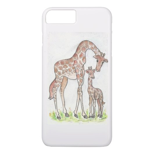 キリンと彼女のふくらはぎiPhoneケース Case-Mate iPhoneケース (裏面)
