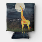 キリンと月 |カスタムボトルクーラーボックス 缶クーラー (正面)