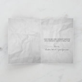 キリンと月 |グリーティングカード シーズンカード (内部)