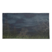 キリンと月 |枕カスタム下ケースのペア 枕カバー (裏面-左)