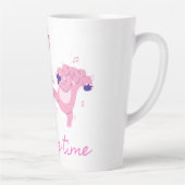 キリンと象のマグカップのコーヒー カフェラテマグ (右)