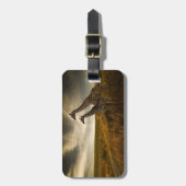 キリンと風景 ラゲッジタグ (正面縦)