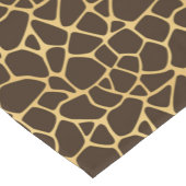 キリンによって斑点を付けられる背景 ショートテーブルランナー (コーナー)