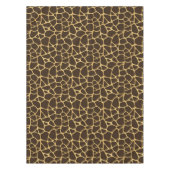 キリンによって斑点を付けられる背景 テーブルクロス (正面)