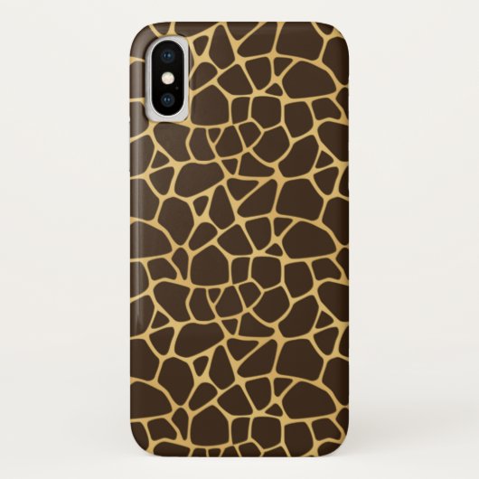 キリンによって斑点を付けられる背景 Case-Mate iPhoneケース (裏面)