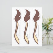 キリンに尻尾をピン留めする – TAILS (8.5x11) (スタンド正面)