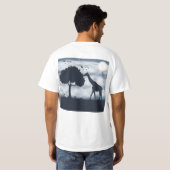 キリンに月がささやくとき Tシャツ (裏面フル)
