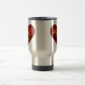 キリンのお母さんおよびベビーの抱きしめるマグ#babywatch2017 トラベルマグ (中央)