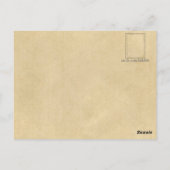 キリンのアルファベット動物 ポストカード (裏面)