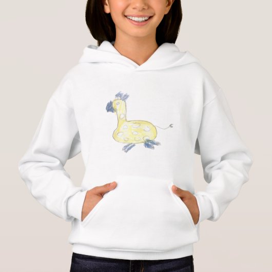 キリンのイラストTシャツ (正面)