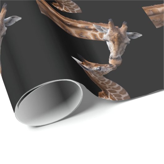 キリンのキスの包装紙 ラッピングペーパー (ロールコーナー)