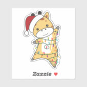 キリンのクリスマスキリン冬動物シール シール (シート)