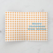 キリンのクリスマス カード (内部)