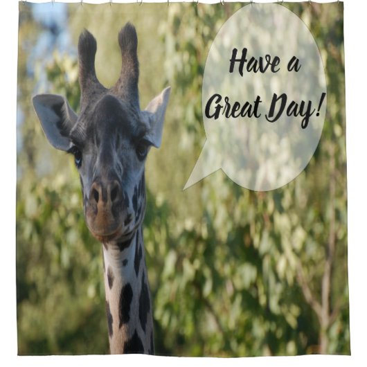 キリンのシャワーカーテン シャワーカーテン (正面)