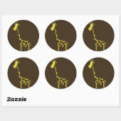 キリンのシール ラウンドシール (シート)