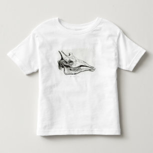 キリンのスカル トドラーTシャツ
