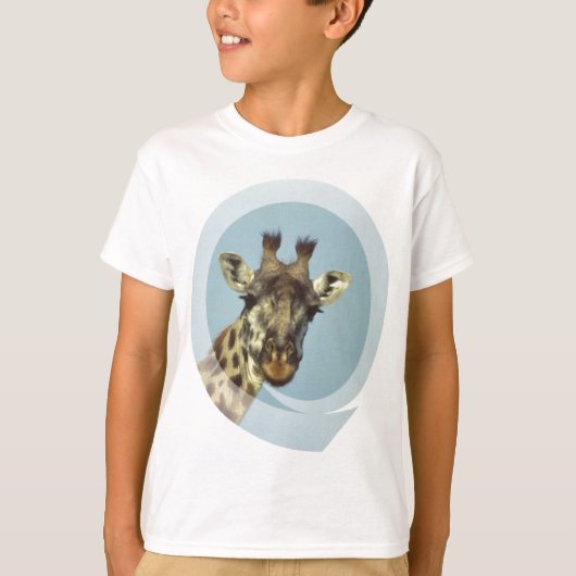 キリンのデザインの青年Tシャツ Tシャツ (正面)