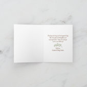 キリンのハートのサンキューカード サンキューカード (内部)