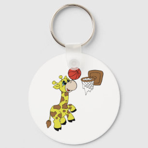 キリンのバスケットボールKeychain キーホルダー