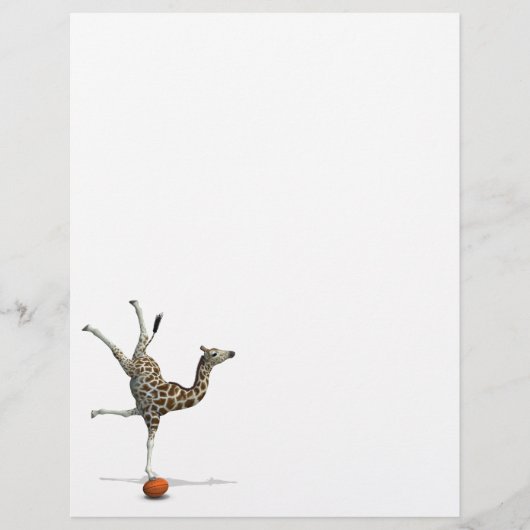 キリンのバランス (正面)