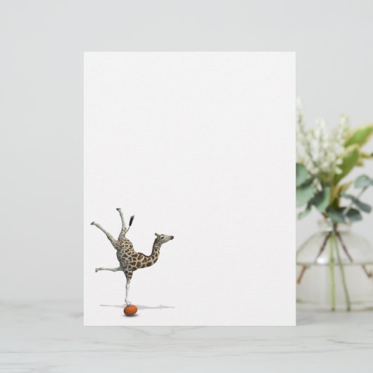 キリンのバランス (スタンド正面)