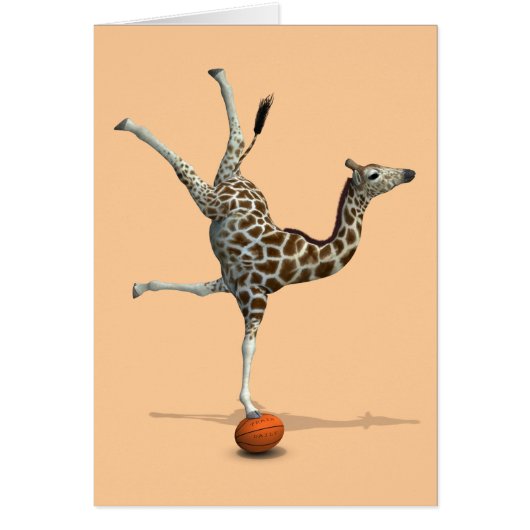 キリンのバランス (正面)