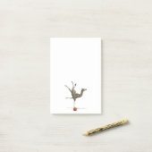 キリンのバランス ポストイット (デスク上)