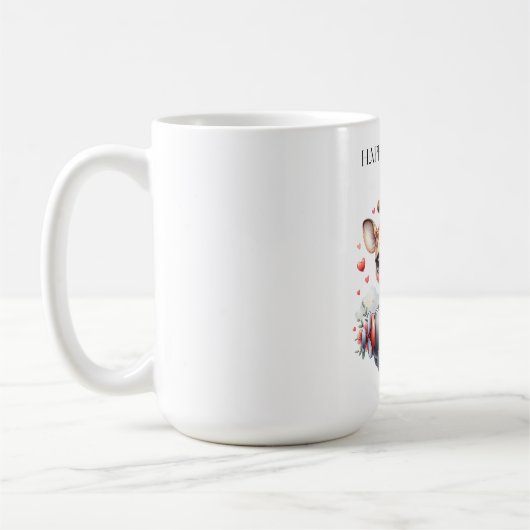 キリンのパイロット お誕生日 コーヒーマグカップ (左)