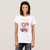 キリンのパイロット お誕生日 Tシャツ (正面フル)