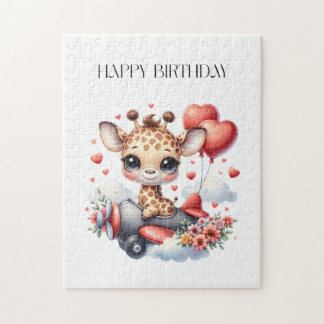 キリンのパイロット 誕生日 ジグソーパズル