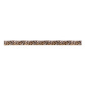 キリンのパッチによって斑点を付けられる皮の質のテンプレート サテンリボン (正面)