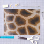 キリンのパッチによって斑点を付けられる皮の質のテンプレート 薄葉紙 (クラフト)